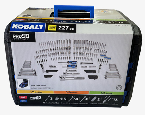 Kobalt 227 piece mechanics - 227-piece,