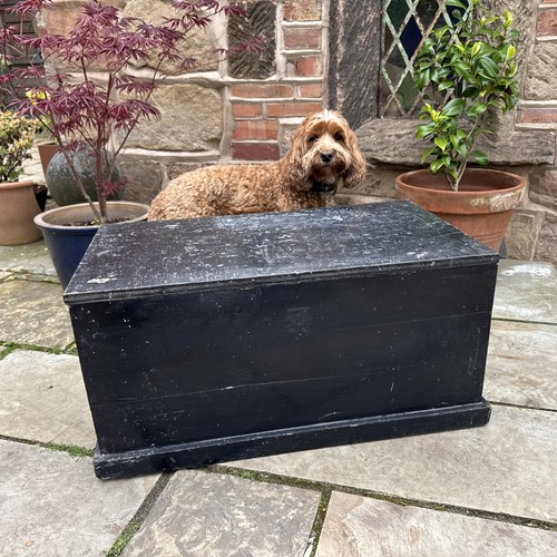 Wooden tool chest vintage box - wooden,