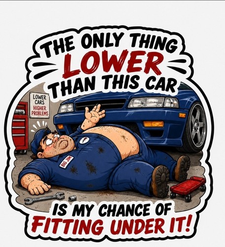 Tool box funny novelty sticker - funny,
