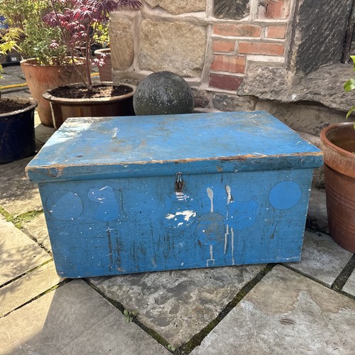 Wooden tool chest - wooden,